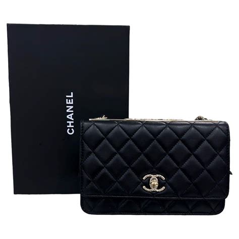 pochette a mano con tracolla chanel 2018|Borsa a tracolla Chanel Wallet on Chain 368467 .